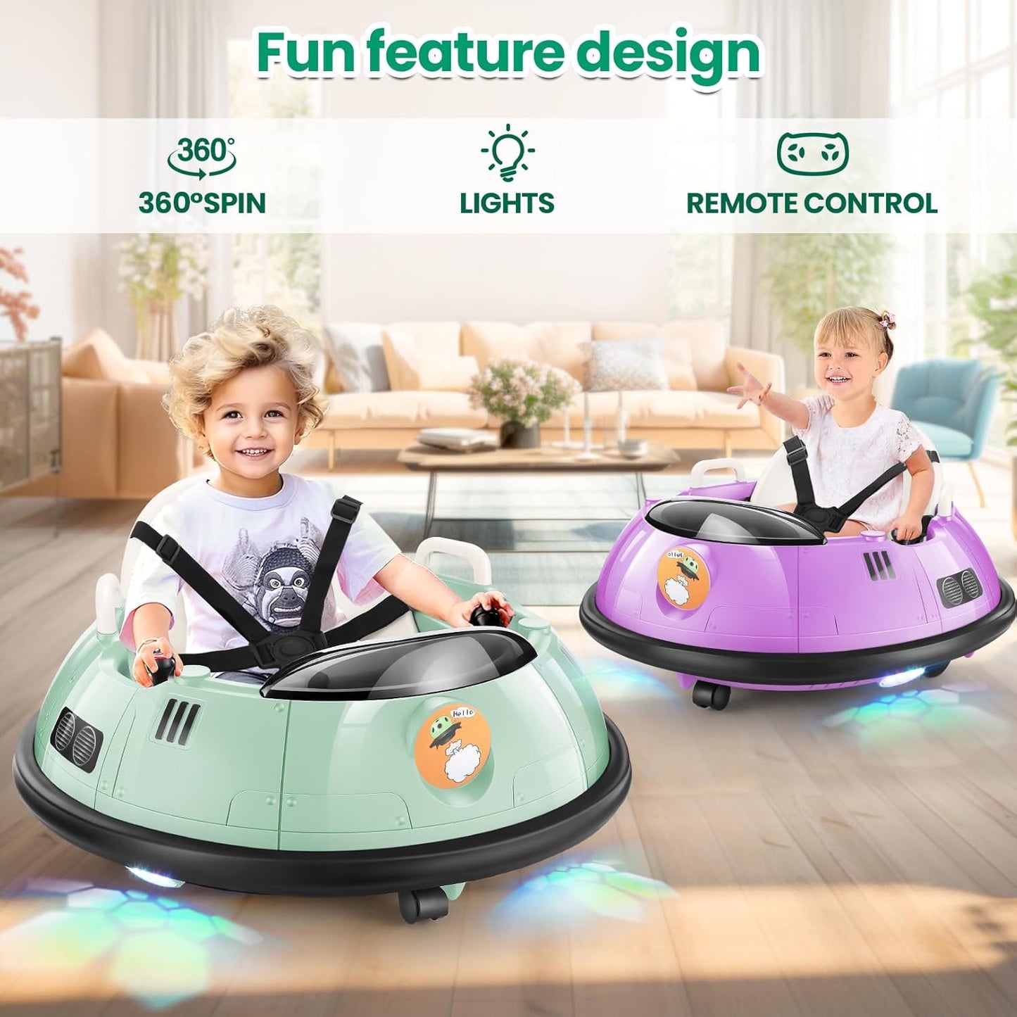 The Ultimate Ride-On Bumper Car for Toddlers – Safe, Fun & Full of Adventure