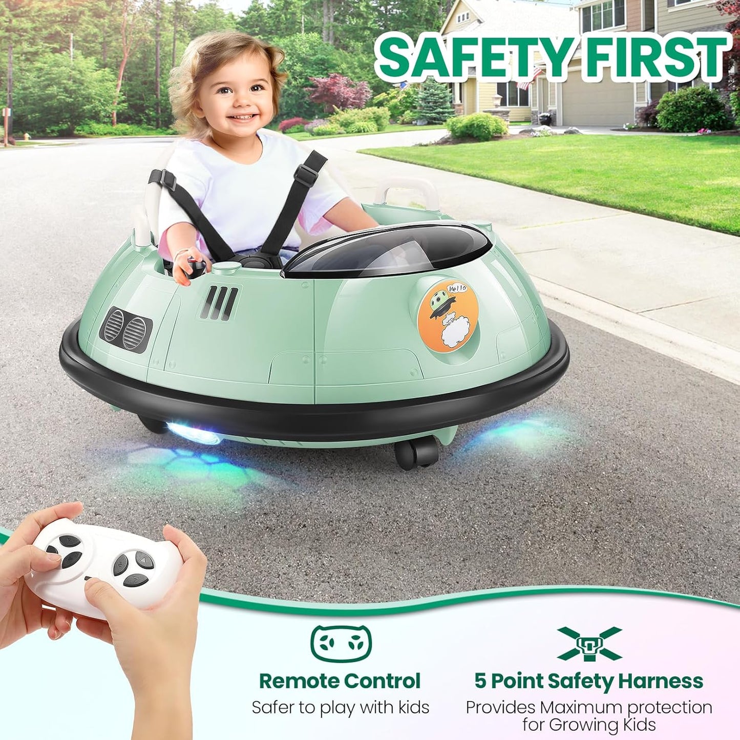 The Ultimate Ride-On Bumper Car for Toddlers – Safe, Fun & Full of Adventure