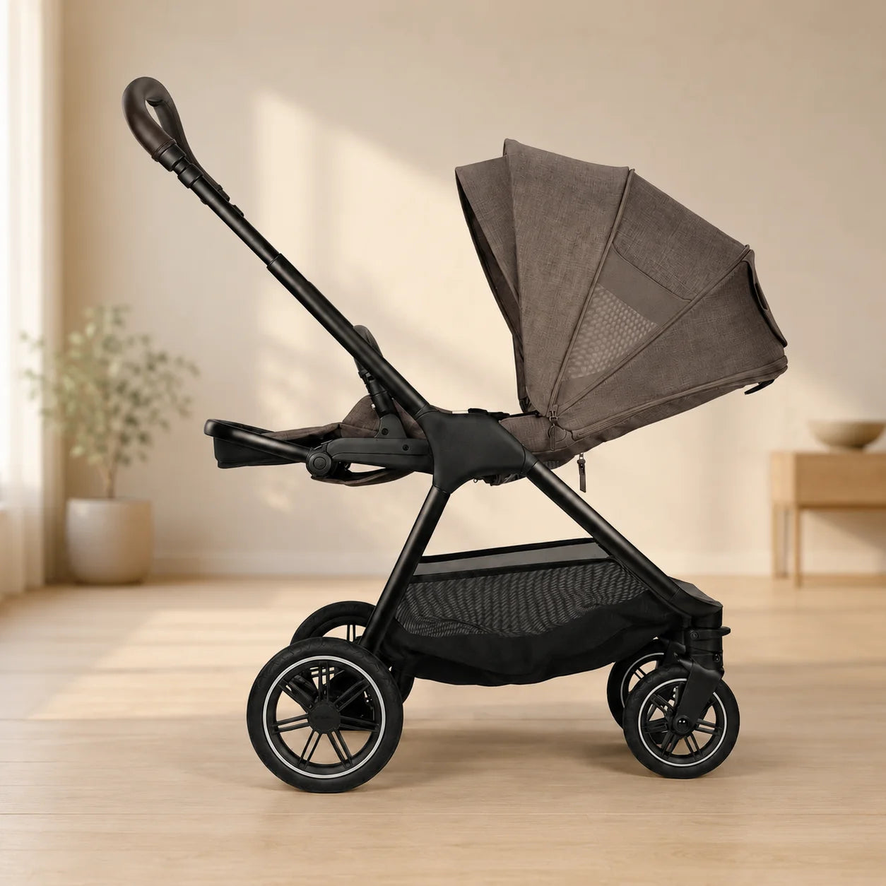 3-Piece Baby Travel System with Stroller, Carrycot &amp; Infant Car Seat