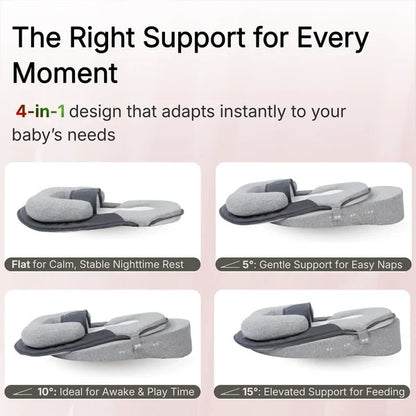 A cozy, safe space designed for your baby's comfort, allowing both baby and parents to fully enjoy every moment of relaxation and ease.